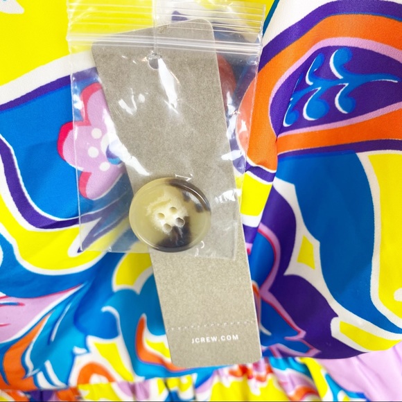 J. Crew | Tiered Taffeta Maxi Dress in Curly Floral NWT - Picture 13 of 16